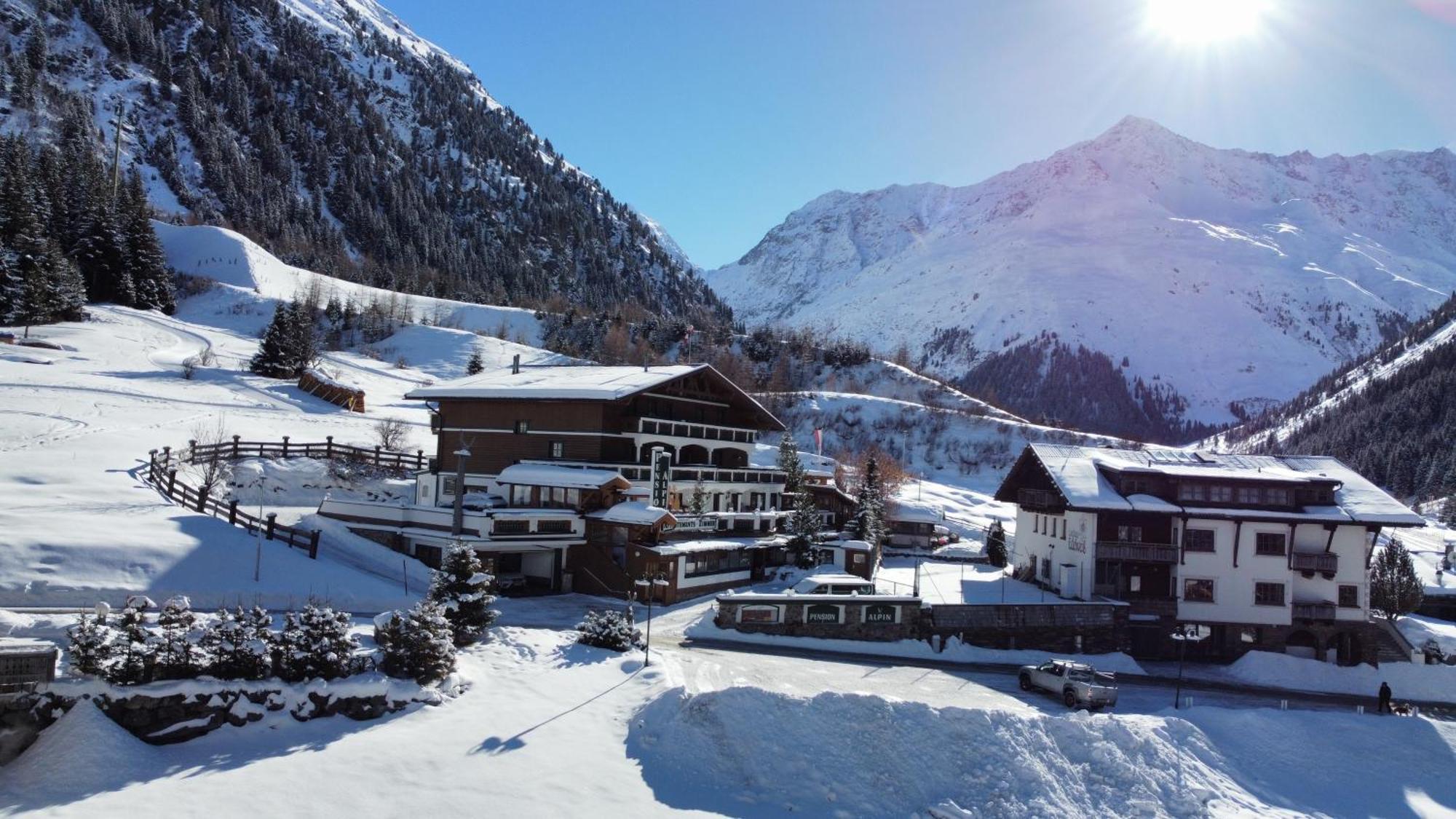 Pension Alpin Mandarfen Ngoại thất bức ảnh